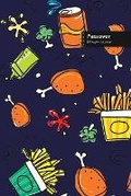 Cover: Passover Lifestyle Journal, Blank Write-in Notebook, Dotted Lines, Wide Ruled, Size (A5) 6 x 9 In (Blue) - Blurb Inc