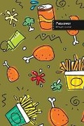 Cover: Passover Lifestyle Journal, Blank Write-in Notebook, Dotted Lines, Wide Ruled, Size (A5) 6 x 9 In (Green II) - Blurb