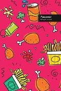 Cover: Passover Lifestyle Journal, Blank Write-in Notebook, Dotted Lines, Wide Ruled, Size (A5) 6 x 9 In (Pink) - Blurb