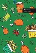 Cover: Passover Lifestyle Journal, Blank Write-in Notebook, Dotted Lines, Wide Ruled, Size (A5) 6 x 9 In (Green) - Blurb