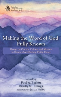 Enlarge image Cover: Making the Word of God Fully Known - Wipf & Stock Publishers