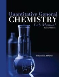 Enlarge image Cover: Quantitative General Chemistry Lab Manual - Kendall/Hunt Publishing Co ,U.S.