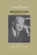 Cover: The Cambridge Companion to Heidegger - Cambridge University Press