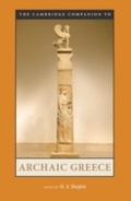 Cover: The Cambridge Companion to Archaic Greece - Cambridge University Press