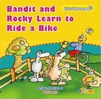 Enlarge image Cover: Bandit and Rocky Learn to Ride a Bike - 123 Publishing House Ltd