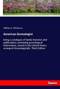 Cover: American Genealogist - Hansebooks