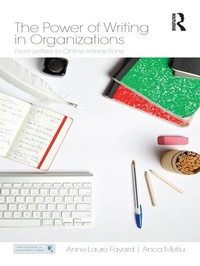 Enlarge image Cover: The Power of Writing in Organizations - Routledge
