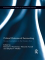 Cover: Critical Histories of Accounting - Routledge