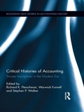 Cover: Critical Histories of Accounting - Routledge