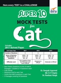 Cover: Super 10 Mock Tests for CAT - Disha Publication