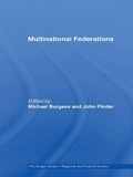 Cover: Multinational Federations - Routledge