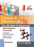 Cover: Amines & Biomolecules for Jee Main & Jee Advanced (Study Package for Chemistry) - Disha Publication