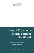 Bild: Law of Contracts in India and the world - Bloomsbury Publishing India Pvt Ltd