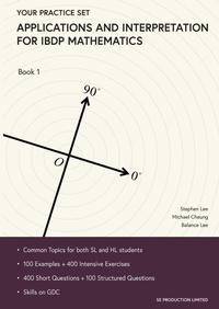 Enlarge image Cover: Applications and Interpretation for IBDP Mathematics Book 1 - SE Production Limited