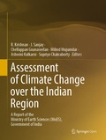 Cover: Assessment of Climate Change over the Indian Region - Springer