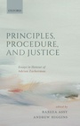 Cover: Principles, Procedure, and Justice - Oxford University Press
