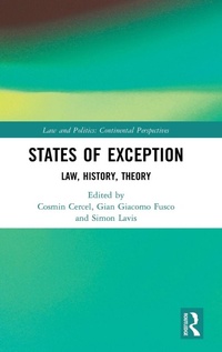 Enlarge image Cover: States of Exception - Routledge