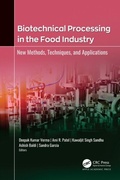 Cover: Biotechnical Processing in the Food Industry - Apple Academic Press Inc.