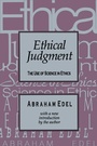 Cover: Ethical Judgment - Routledge