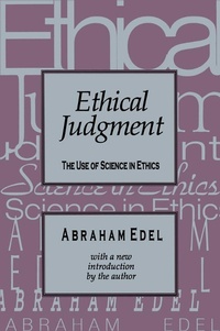 Enlarge image Cover: Ethical Judgment - Routledge