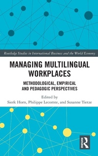 Enlarge image Cover: Managing Multilingual Workplaces - Routledge