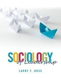 Cover: Sociology of Leadership - Kendall/Hunt Publishing Co ,U.S.