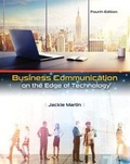 Cover: Business Communication on the Edge of Technology - Kendall/Hunt Publishing Co ,U.S.