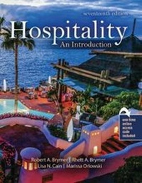 Enlarge image Cover: Hospitality: An Introduction - Kendall/Hunt Publishing Co ,U.S.