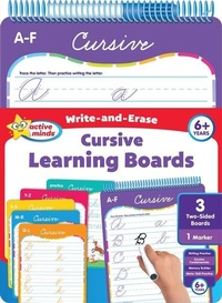 Enlarge image Cover: Active Minds Write-And-Erase Cursive Learning Boards - Sequoia Children's Publishing