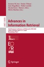 Cover: Advances in Information Retrieval - Springer