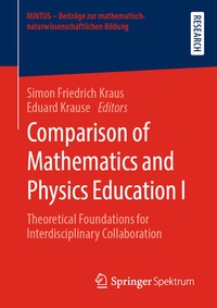 Abbildung von: Comparison of Mathematics and Physics Education I - Springer Spektrum