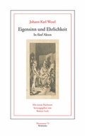 Cover: Eigensinn und Ehrlichkeit - Wehrhahn Verlag