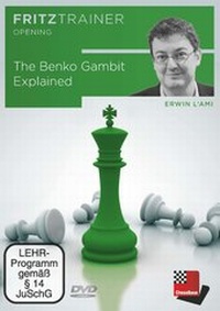 Enlarge image Cover: The Benko Gambit Explained - ChessBase GmbH