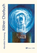 Cover: K&ouml;lner Chorbuch. Abendlob / Evensong - Carus-Verlag