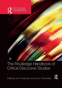 Enlarge image Cover: The Routledge Handbook of Critical Discourse Studies - Routledge