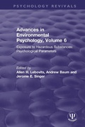 Cover: Advances in Environmental Psychology, Volume 6 - Routledge