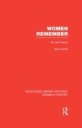 Cover: Women Remember - Routledge