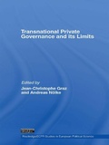 Cover: Transnational Private Governance and its Limits - Routledge