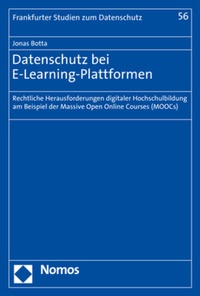 Enlarge image Cover: Datenschutz bei E-Learning-Plattformen - Nomos