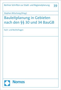 Abbildung von: Bauleitplanung in Gebieten nach den §§ 30 und 34 BauGB - Nomos
