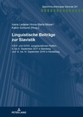 Cover: Linguistische Beitr&auml;ge zur Slavistik - Peter Lang Verlag