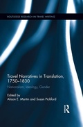 Cover: Travel Narratives in Translation, 1750-1830 - Routledge