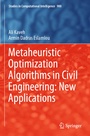 Cover: Metaheuristic Optimization Algorithms in Civil Engineering: New Applications - Springer