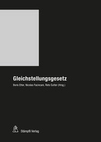 Abbildung von: Gleichstellungsgesetz (GlG) - Stämpfli Verlag