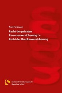 Abbildung von: Recht der privaten Personenversicherung I - Recht der Krankenversicherung - Hagener Wissenschaftsverlag
