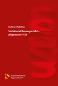 Cover: Sozialversicherungsrecht - Allgemeiner Teil - Hagener Wissenschaftsverlag