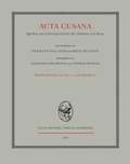 Cover: Acta Cusana. Quellen zur Lebensgeschichte des Nikolaus von Kues. Band II, Lieferung 6 - Meiner