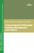 Cover: Transcendental Philosophy between Metaphysics and Politics - K&ouml;nigshausen & Neumann