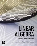 Cover: Linear Algebra and Its Applications [rental Edition] - Pearson
