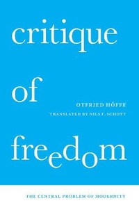 Enlarge image Cover: Critique of Freedom - University of Chicago Press